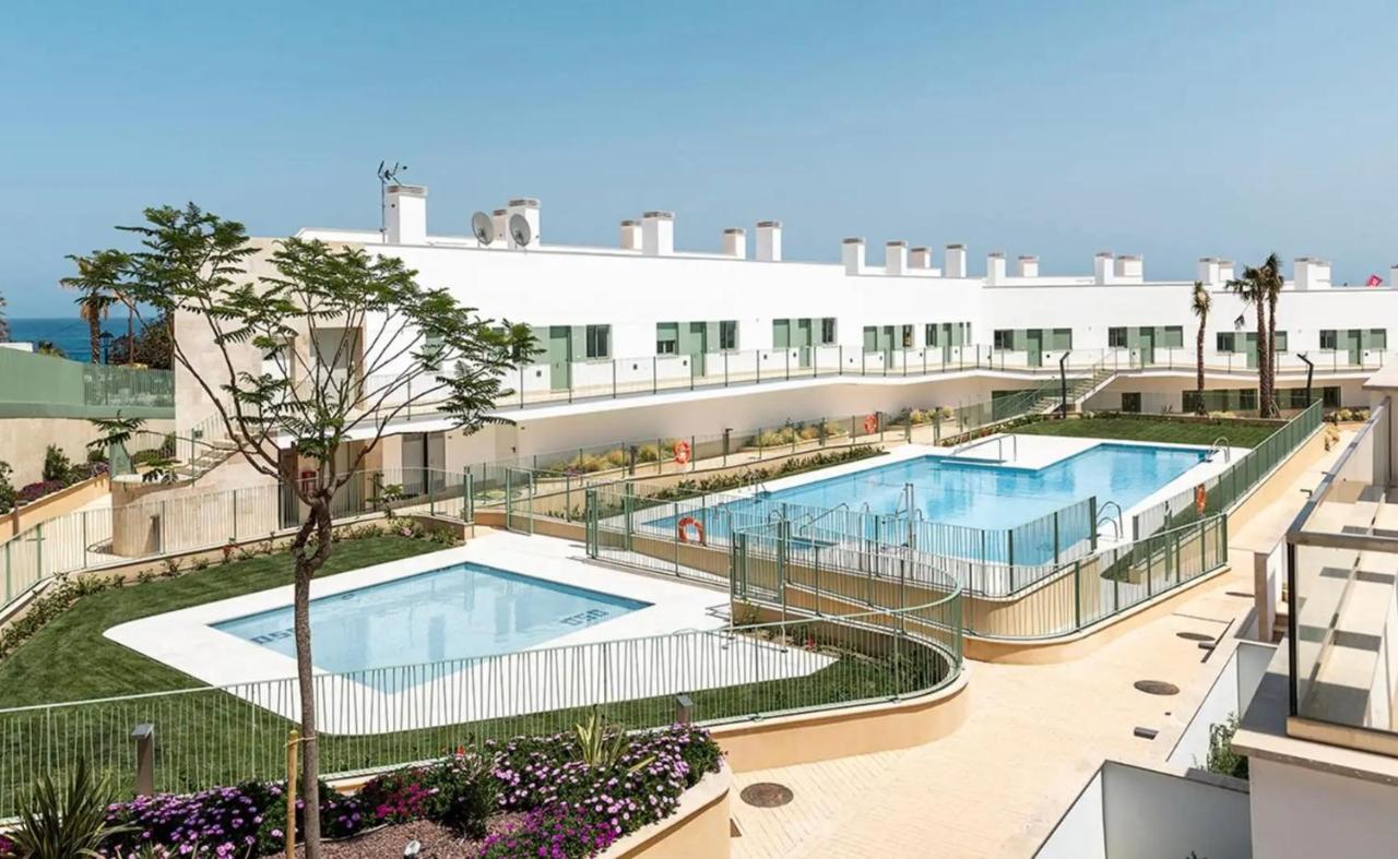 Ocean Apartament !! 1ª Linea Del Mar, Piscina, Parking, Wifi モハカル エクステリア 写真