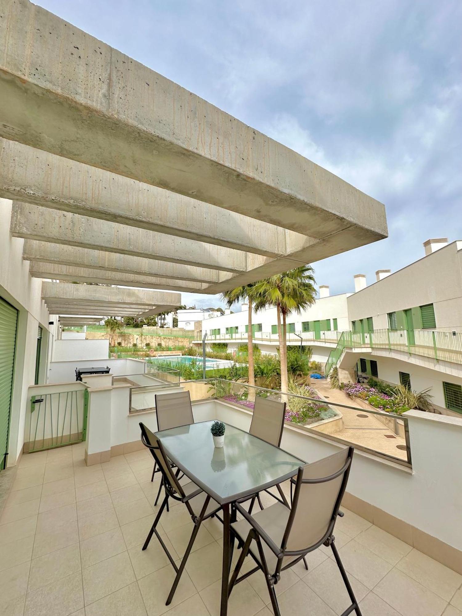 Ocean Apartament !! 1ª Linea Del Mar, Piscina, Parking, Wifi モハカル エクステリア 写真